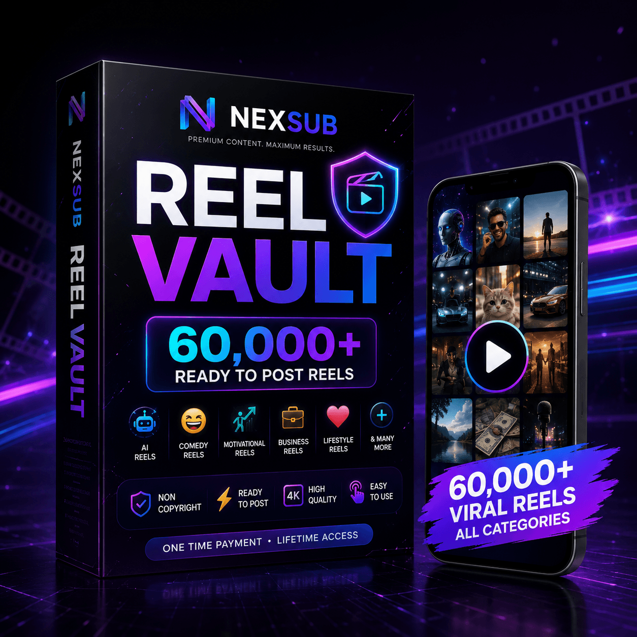 NEXSUB Reel Vault